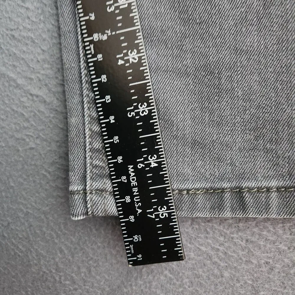 Levi's 541 Jeans Men 32X38 (34X35) Dark Gray Athletic Taper Fit